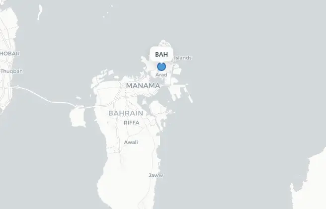 Airport maps in Bahrain – Terminal Layouts